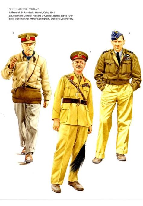 British Army North Africa 1940 42 1 General Sir