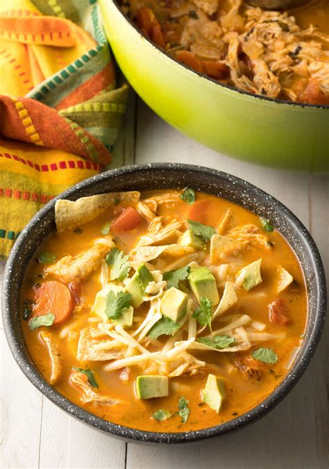 This delicious chicken tortilla soup recipe takes things to the next level with homemade taco seasoning and tons of toppings: The Best Chicken Tortilla Soup Recipe (VIDEO) - A Spicy ...