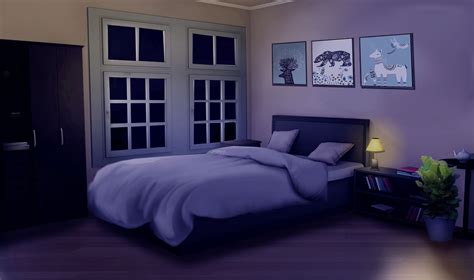 3d anime backgrounds urban exile. Anime Bedroom Bed Wallpapers - Wallpaper Cave