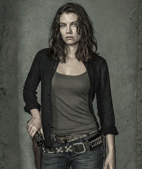 The Walking Dead — Lauren Cohan As Maggie Greene Photographed By Dan