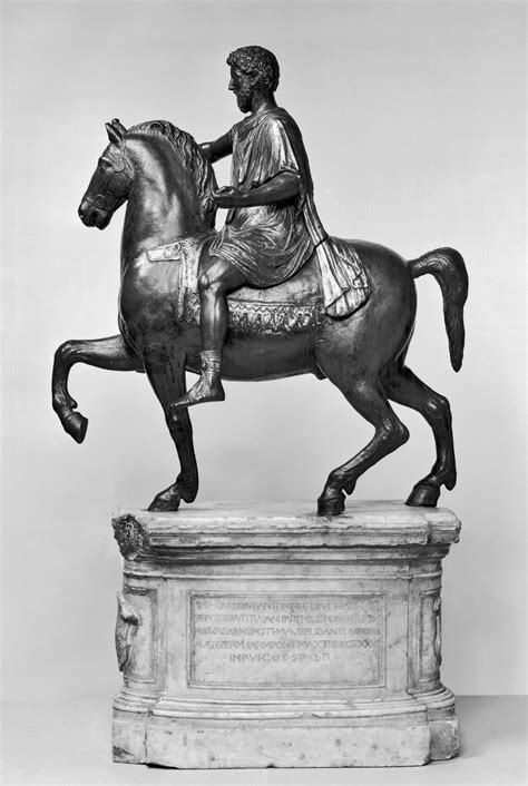 Equestrian Statue Of Marcus Aurelius The Walters Art Museum