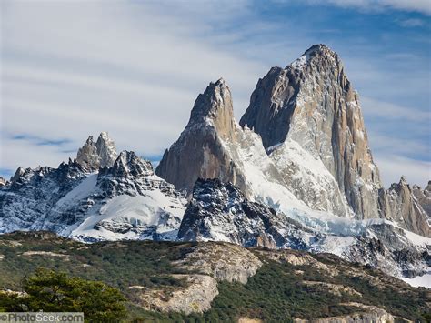 Mount Fitz Roy Andes Mountains Argentina Patagonia