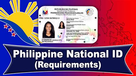 Philippine National Id Requirements What To Secure Before You Apply