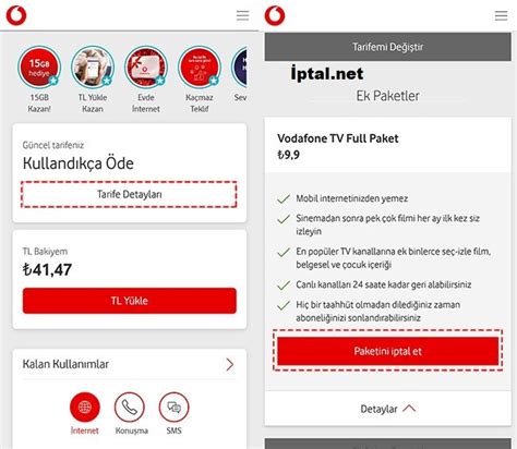 Vodafone Faturas Z Tarife Iptali Nas L Yap L R Retete Fitness