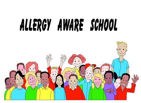 Free Posters And Signs Allergy Aware School