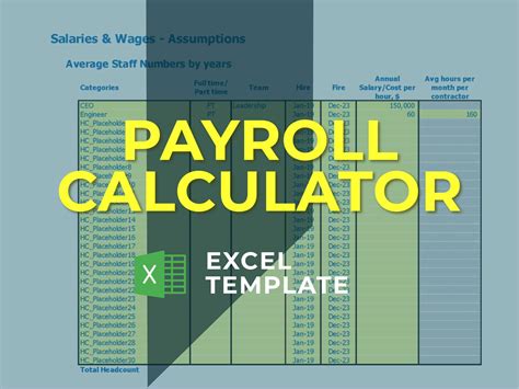 Free Excel Payroll Template Easy To Use Ready In Minutes