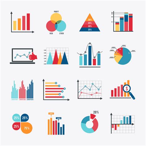 Business Chart Icons Vector Art At Vecteezy Hot Sex Picture