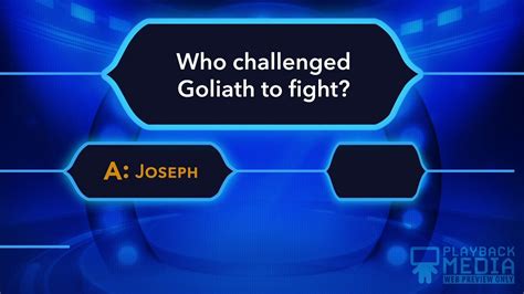 David And Goliath Bible Trivia Game For Kids Thejesusculture