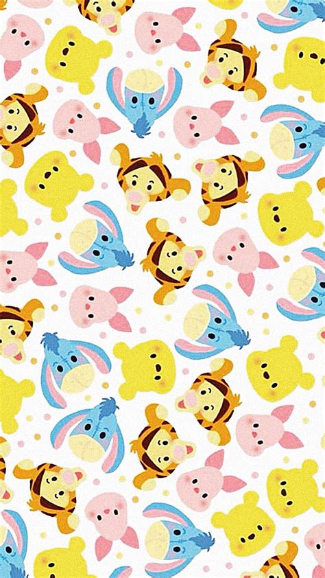 Cartoon Design Pattern Cute Background Cute Disney Wallpaper