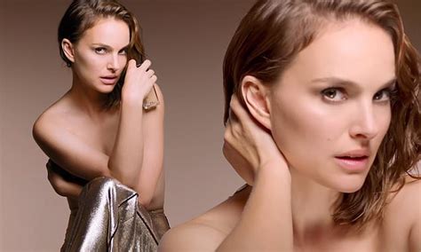 Natalie Portman Goes Topless In Smoldering New Dior Forever Foundation