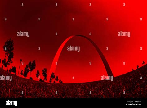 St Louis Arch Stock Photo Alamy