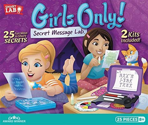 Girls Only Secret Message Lab By Smartlab Toys Goodreads