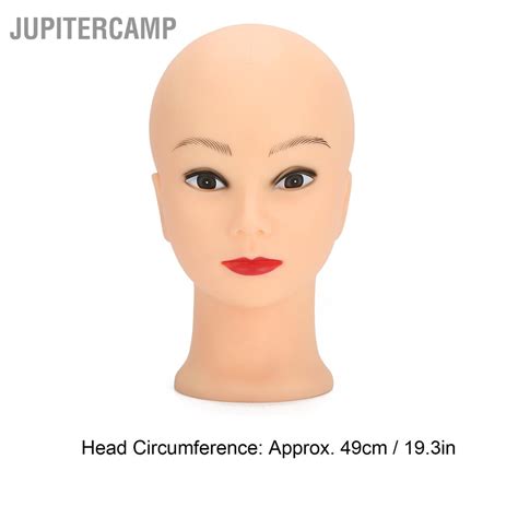 Jupitercamp Mannequin Head Makeup Training Practice Wig Hat Display