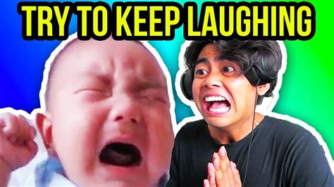 Try To Keep Laughing Challenge Youtube