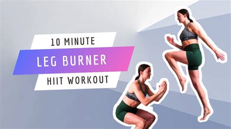 Min Quick Leg Burner Cardio Workout High Intensity Cardio Leg