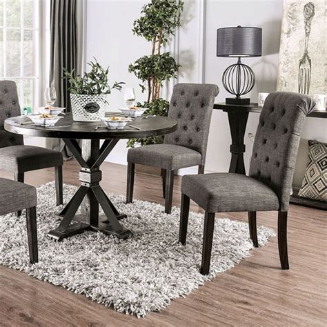 Buy small round dining table and get the best deals at the lowest prices on ebay! Alfred Rustic Style Round Dining Table