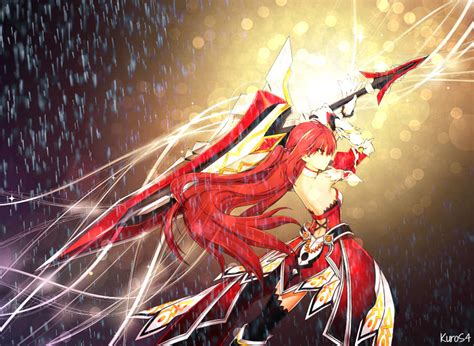 A Light In The Darkness Elesis Grand Master By Kuros4 On Deviantart