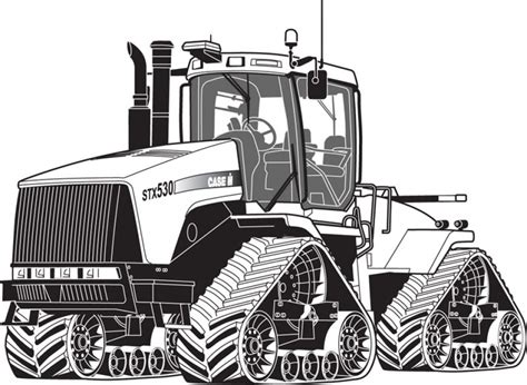 Big Tractor Coloring Pages