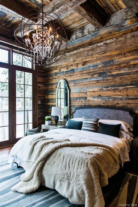 4 Rustic Log Cabin Homes Design Ideas Rustic Cabin Bedroom Rustic