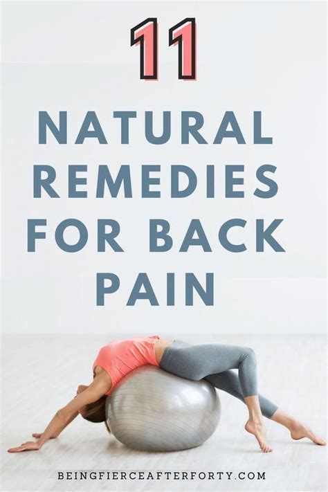 11 Best Natural Remedies For Back Pain Artofit