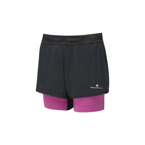 Infinity Marathon Twin Womens Running Shorts Lyrcra Inner Short