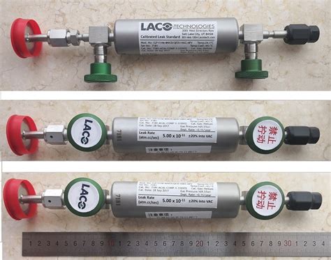 氦气标准漏孔 E 11mbarls E 12pam3s 氦质谱检漏仪 氦检系统 标定与校准 国际证书nist Iso