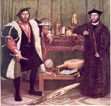 Hans Holbein The Younger The French Ambassadors
