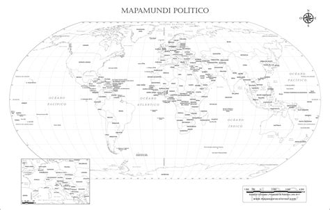Nombres Planisferio Mapamundi Mapa Nombre Mundo Sketch Coloring Page