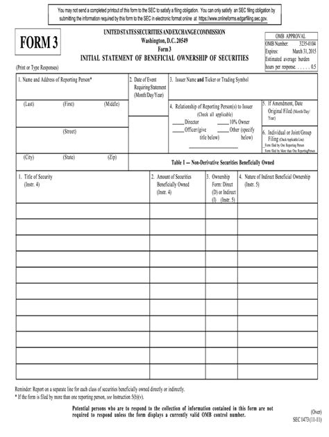 Form 3 Fill Out And Sign Online Dochub