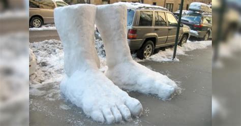 Two Feet Of Snow Makes New Yorker Excited About Climate Change