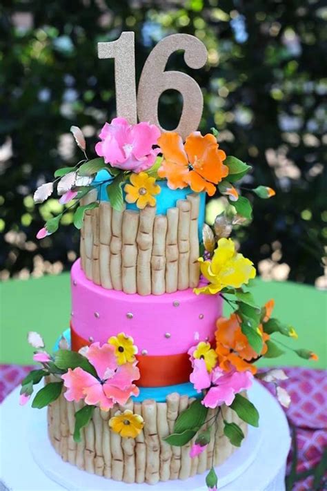 If you can answer these questions, we can get you a price quote today. Kara's Party Ideas Sweet 16 Luau | Kara's Party Ideas