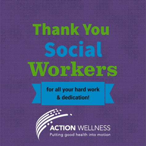 Action Wellness On Twitter March Is National Social Work Month Thank