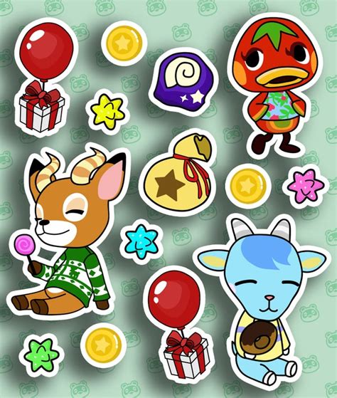 Animal Crossing Sticker Pack