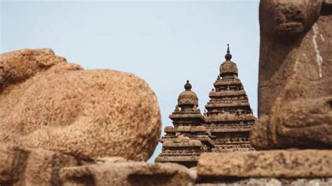 Mamallapuram Or Mahabalipuram Tamil Nadu Town Beaten Taj Mahal In The