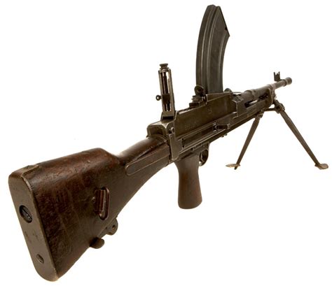 Rare Deactivated Old Spec Wwii Bren Gun Mkii Allied Deactivated Guns