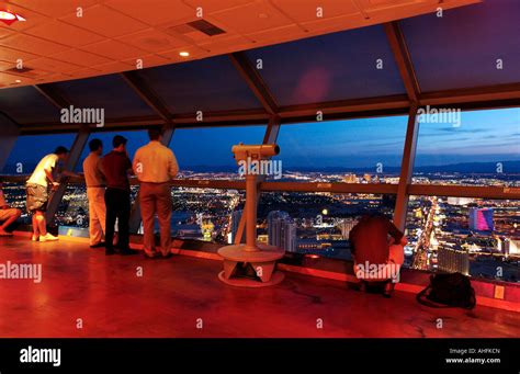 Interior Of Stratosphere Tower Las Vegas Stock Photo Alamy