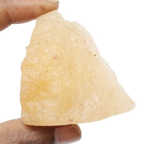 Natural Yellow Jade Rough Gems Healing Crystal Carat Etsy