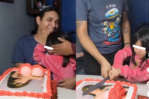 Tiktok Hombre Festeja Su Cumpleaños Con Pastel De Karely Ruiz Hija No