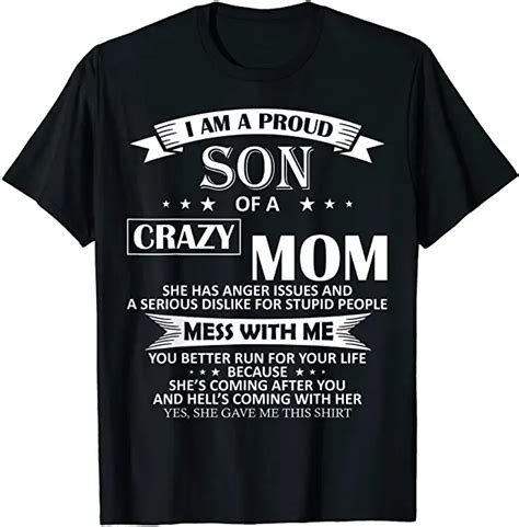 Mom And Son Shirts Funny Mom Tshirts Funny Mom Shirts