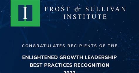 Top Mncs Lauded By Frost And Sullivan Institute For Their Commitment To
