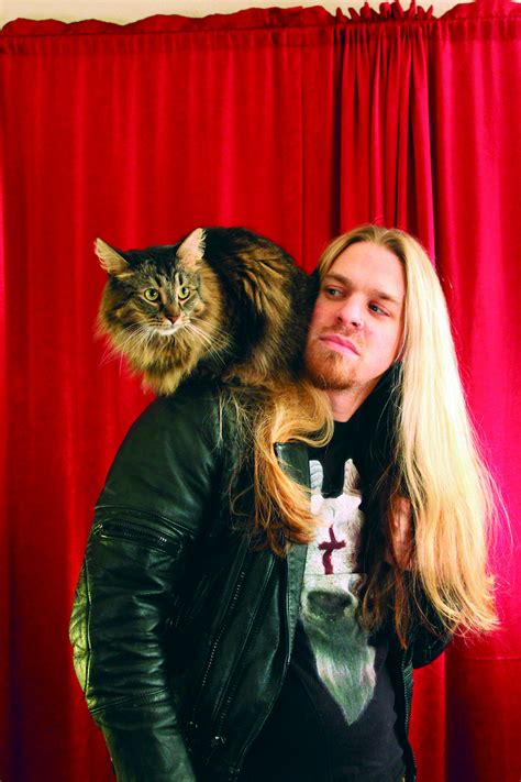 These Photos Of Rockers With Their Cats Shows The Softer