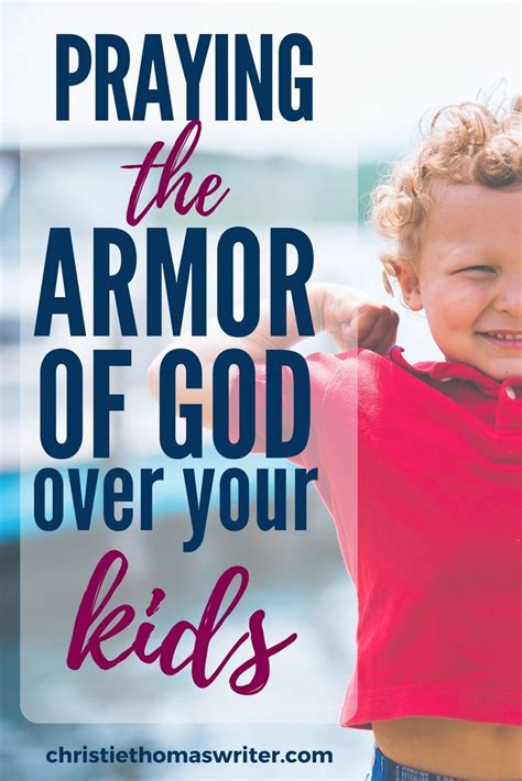 A Printable Prayer Journal To Pray The Armor Of God Over Your Kids