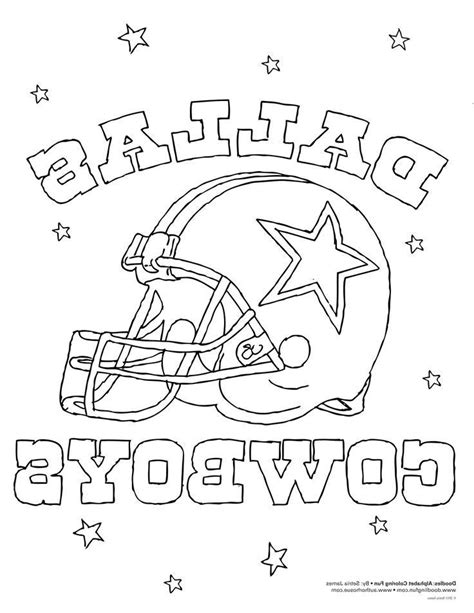 Free Printable Dallas Cowboys Coloring Pages Coloring Pages