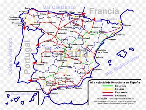 File Spain Railway Map Diagram Plot Atlas Hd Png Download Stunning