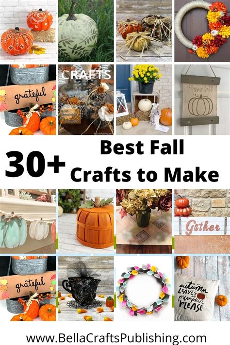 40 Best Fall Crafts To Create Bella Crafts Publishing