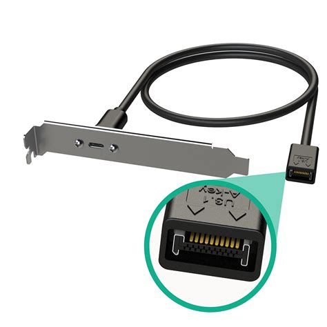 Buy Linkup Usb 32 Gen 2x2 20gbps Usb C Type Internal Panel Cable