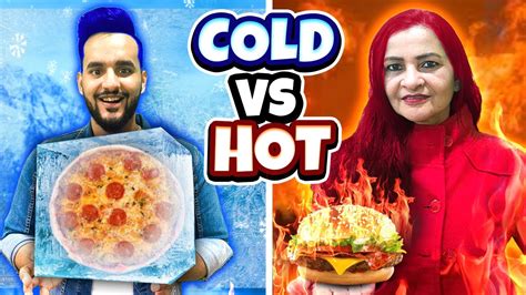 Extreme Hot Vs Freezing Cold Food Challenge 🔥🔥 Youtube