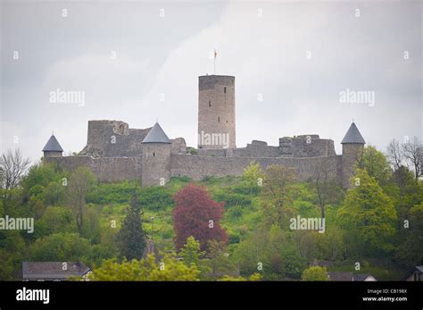 The Nurburg Castle As Seen During Final Top 40 Qualifying For The