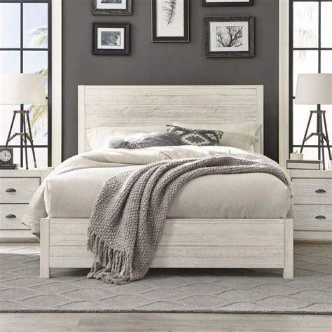 Rustic Platform Bed Frame With Headboard Offers Classic Style And Contemporary Function Solid