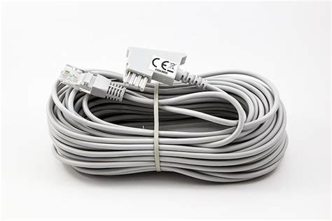 Grey Vdsl Adsl Cable For Ip Based Dsl Port Tae Rj Voip Fritzbox